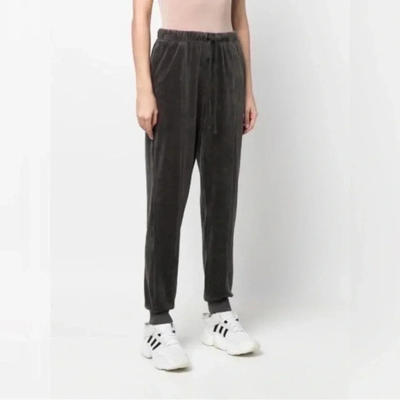 FEAR OF GOD ESSENTIALS drawstring velour trousers B39 - Picture 3 of 6
